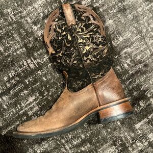 Boulet Square Toed Cowboy Boota